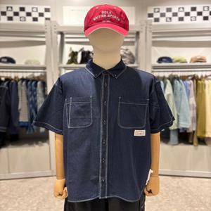 [원더플레이스] 원더플레이스 꼬모니노즈 SUMMER DENIM SHIRT (WN246TDSHZ03)