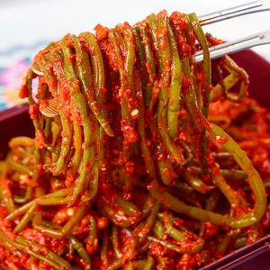 쌉싸름한 감칠맛 전라도 고구마 줄기 김치 1kg