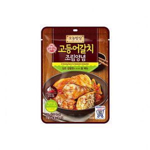 오뚜기 오늘밥상 고등어갈치 조림양념 120g x 20개