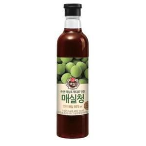 CJ제일제당 백설 매실청 1.025kg 1개