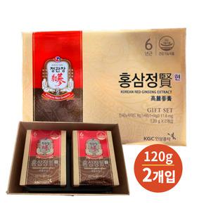정관장 홍삼정 현 세트 120g x 2 개 총 240g 홍삼 선물세트 (쇼핑백포함)