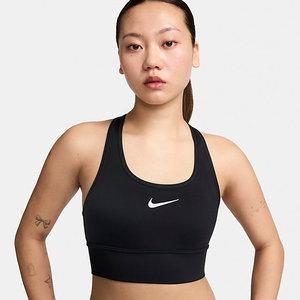 우먼스 스우시 미디엄 서포트 롱라인 브라 FN2729-010