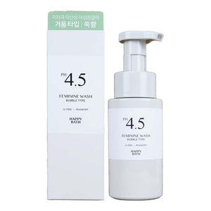 해피바스 PH 4.5 저자극 여성청결제 쑥향 거품 타입 2 여성 사춘기 유아 보습 청결