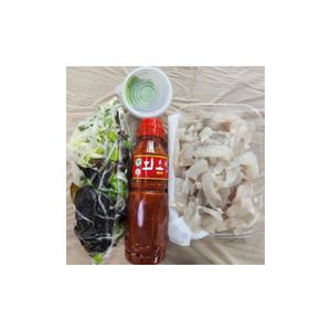 [웰빙미래] 광어회(회450g초장350g,고추냉이,비빔야채)2~3인용,즉석에서바로드시면됩니다