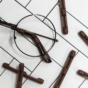 [BZJLSIS6_51CK]실리콘 안경 이중 다리 커버 착용감개