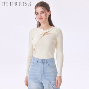 [블루레이스] 리본포인트슬림골지니트_B4S3KT2001