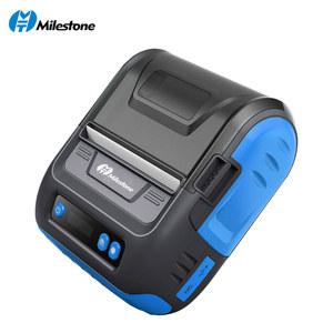 포토 프린터 Milestone 80mm 3inch Wireless Bluetooth Thermal Receipt Printer Label Maker Portable Sticker