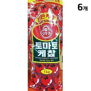 [셀러허브 패션][JHP364TU_52EN]오뚜기 케찹 1Kg X6