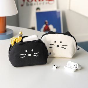 로마네 화장품파우치 케이블파우치 귀여운 생리대파우치