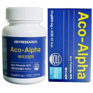 키리서치 에이코알파 아르기닌 황기 초유 30정