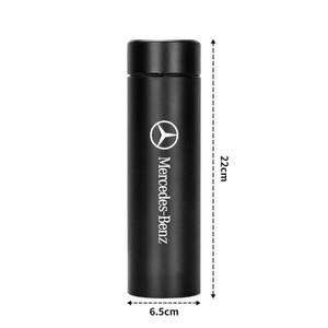 벤츠 메르세데스 벤츠 차량용 스마트 절연 컵 여행용 커피 물병 AMG W203