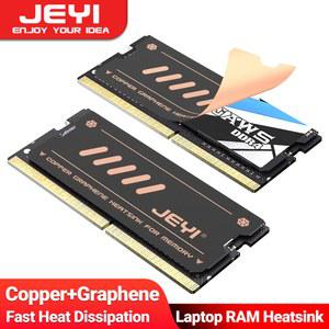 ssd방열판 JEYI 그래핀 노트북 RAM 방열판 DDR5 DDR4 DDR3 DDR2용 듀얼 레이어 구리 호일 디자인 쿨러 메모리 라디에이터