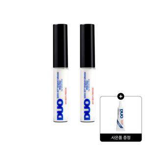 아델 [듀오] 퀵셋 속눈썹 접착제 클리어 패들 5g 2개