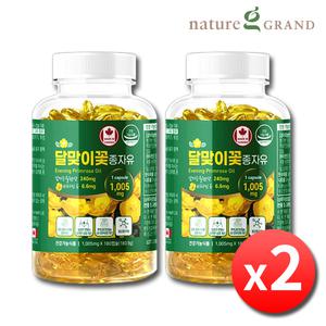네이처그랜드 달맞이꽃종자유 x 2병 6개월분 캐나다 감마리놀렌산 달맞이유 달맞이종자유 감마리놀레산
