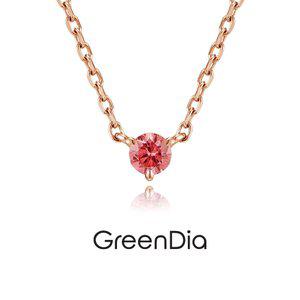 갤러리아 [그린다이아] 더 밸런스(핑크) 14K 0.1ct 목걸이
