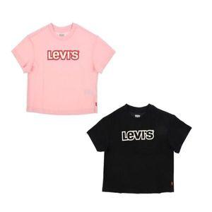 리바이스키즈 [리바이스(키즈)]로고칼라크롭반팔티 V242TS338P 207525