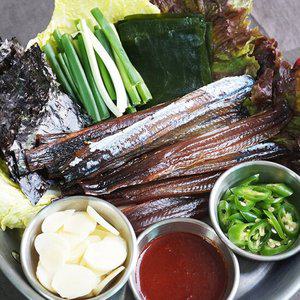 24년 구룡포 완전손질 과메기 5미 10쪽 야채(소)세트 (2인)
