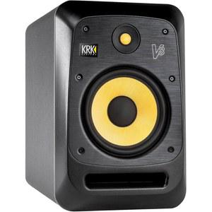 KRK V8 시리즈 4 8인치 양방향 구동 스튜디오 레퍼런스 모니터, 블랙