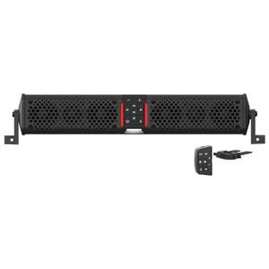 젖은 소리 스텔스 XT 6-B - 올인원 IP67 내후성 300와트 증폭 블루투스 6-스피커 사운드바(리모트 포함) - 블랙