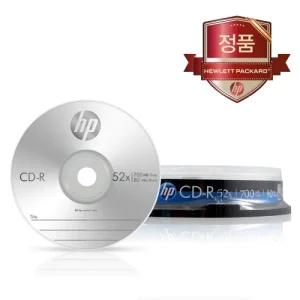 HP CD-R 52X 10P벌크 700MB 80min/저장장치/공CD/외장ODD/공DVD/외장DVD/외장CD/공씨디/DVDRW/공시디/DVD