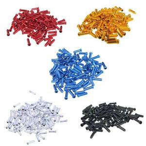 자전거 브레이크 100pcs 와이어 엔드 캡 도로 케이블 팁