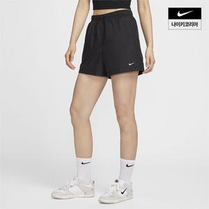 매장정품 나이키 NSW 클래식 우븐 여성 미드라이즈 쇼츠 FV7558-010 579238