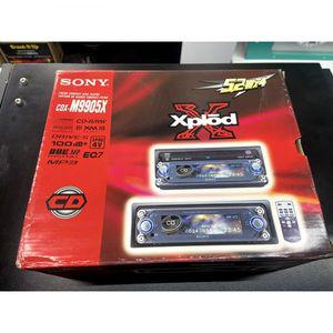 소니 CDXM9905X CD/MP3 수신기 CD 체인저 제어 포함 클래식