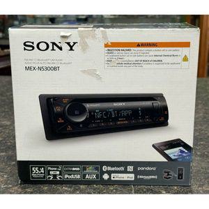 소니 MEXN5300BT 1디지털 카 스테레오 인대시 MP3/USB/AUX CD 리시버 블루투스 포함