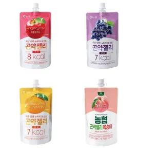 농협 곤약젤리 복숭아 사과 감귤 포도 150g 각 7팩 선택 잠자기전 운