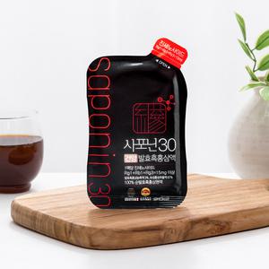 [건양흑삼] 건양대 발효흑홍삼액 (60ml x 90포) 2중발효 세상에 없던 홍삼
