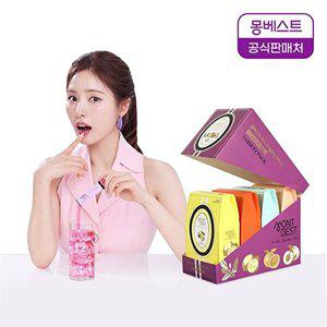 [몽베스트]몽베스트 블랜딩 티 홍차+녹차 4종(레몬/얼그레이 블랙티,자몽/복숭아 그린티 40포)