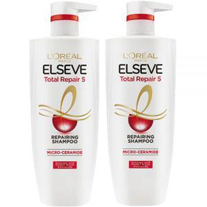 로레알파리 1+1 토탈 리페어5 샴푸 620ml 2개