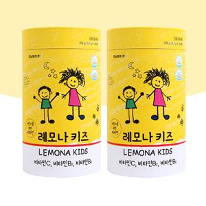 경남제약 레모나키즈 츄어블 영양제 100정 x 2개
