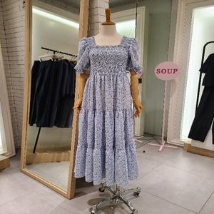[SOUP] OA5OPTE(허브 스모크 롱 원피스)