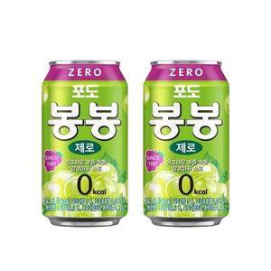 봉봉 포도 제로 340ml 24개