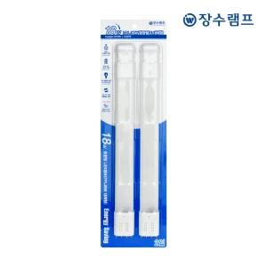 장수램프 LED FPL 호환 형광등 18W (삼파장 36W 대체) 2개입
