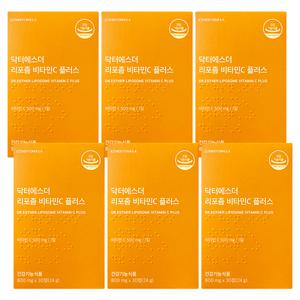 여에스더 닥터에스더 리포좀 비타민C 플러스 800mg x 30정 6박스 S_B