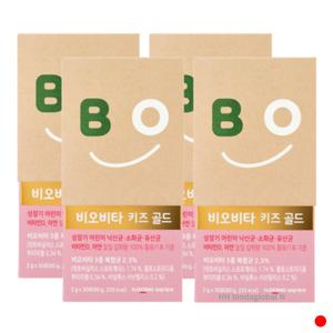 일동 비오비타 키즈골드 어린이 유산균 낙산균 30포X4