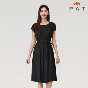 [PAT 여성] A라인 플리츠 롱 원피스_1I42907