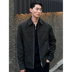 매장정품 지오지아 남성 스웨이드 트러커_그레이 AEF1JJ1101DGR 713224