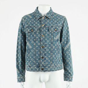 [구구스]중고명품 루이비통X슈프림 데님 자켓 95 (NO 10020558)