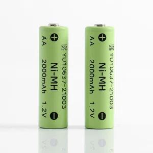 니켈수소 AA 충전지 2000mAh 2p용배터리 건전지 용건전지 대용량지 AA지 NIMH지 충전기 보호회로내장