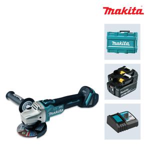 마끼다 DGA404RTE 18V 5.0Ah 2팩 충전그라인더 100mm(4) 절단연마