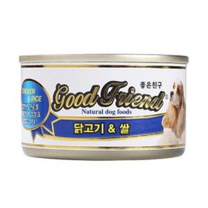 굿프랜드 강아지캔 [닭고기&쌀] 1박스(100g×24개)