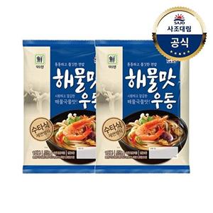 [사조대림][사조대림] 대림선 해물맛우동 212g x2개