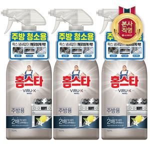 홈스타 바이럭스 주방용 세정제 750ml 3개