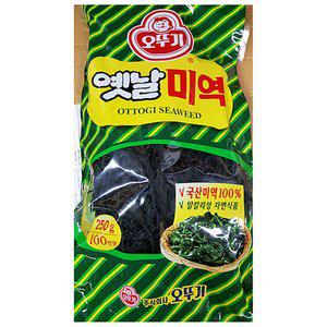 말린 미역 250g/100인분 업소용 벌크 국용 건조 마른