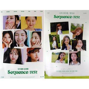 (브로마이드2종+지관통) 첫사랑 (CSR) - Sequence : 7272 2종 포스터 (정품)