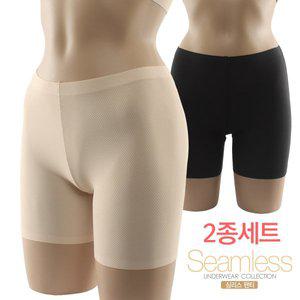 [기타][노다지닷컴]2장구성 심리스 매쉬 사각 여자드로즈  사각팬티 여름팬티