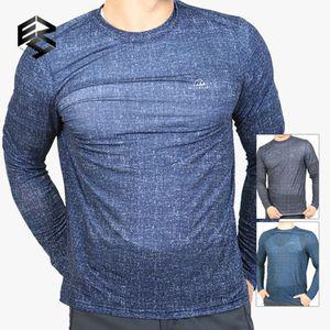 마운티스트 쿨라인 남성 쾌적한 긴팔 라운드 티셔츠(AI92LT042M)